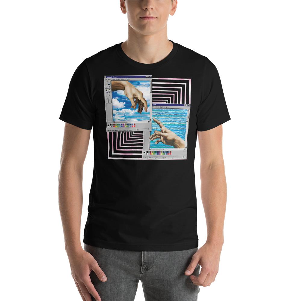Creation - Vaporwave T-Shirt - Dark Aesthetics and Anime Clothing Streetwear